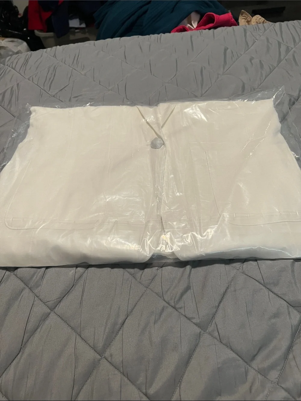 Talbots Cream Button-Front Cardigan